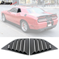 2008-2023 Dodge Challenger Unpainted Rear Side Window Louver Air Vent