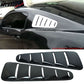2010-2014 Ford Mustang Side Window Louvers Sun Shade Cover Windshield