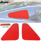 2010-2014 Ford Mustang GT350 Style Rear Window Louver Covers Guard ABS