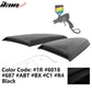 2015-2023 Mustang R Style Side Quarter Window Louver PU Painted