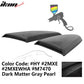 2015-2023 Mustang R Style Side Quarter Window Louver PU Painted