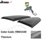 2015-2023 Mustang R Style Side Quarter Window Louver PU Painted