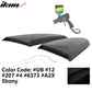 2015-2023 Mustang R Style Side Quarter Window Louver PU Painted