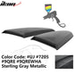 2015-2023 Mustang R Style Side Quarter Window Louver PU Painted