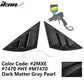 2021-2023 Ford Mustang Mach-E Window Louvers 3 Vent PC Painted