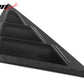 2021-2023 Ford Mustang Mach-E Window Louvers 3 Vent PC Painted
