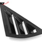 2021-2023 Ford Mustang Mach-E Window Louvers 3 Vent PC Painted