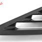 2021-2023 Ford Mustang Mach-E Window Louvers 3 Vent PC Painted