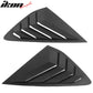 2023-2025 Honda Accord IKON Black Rear Quarter Window Louver ABS