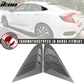 Fits 16-21 Honda Civic Quarter ABS Rear + Side Window Louver Black