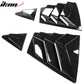 2020-2022 Toyota Corolla IKON Style Side Window Louver Visor Guard ABS