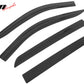 2019-2025 Silverado & Sierra Crew Cab Low Profile Style Window Visors