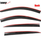 2019-2025 Cadillac XT4 Low Profile Style Tape on Window Visors Guards