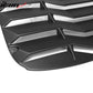 2014-2020 BMW F32 4 Series Coupe Matte Black Window Louver ABS
