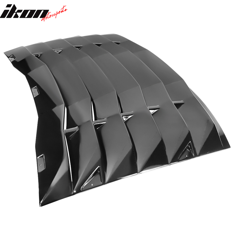 2011-2023 Dodge Charger IKON Style Window Louver ABS