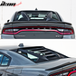 2011-2023 Dodge Charger Black Rear Window Louver Side Quarter Scoop