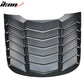 2015-2023Â Ford Mustang IKON Black Rear Window Louver Cover ABS