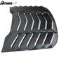 2015-2023Â Ford Mustang IKON Black Rear Window Louver Cover ABS