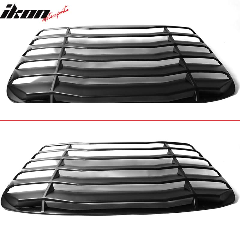 2003-2007 Infiniti G35 Coupe Unpainted ABS Rear Window Louver