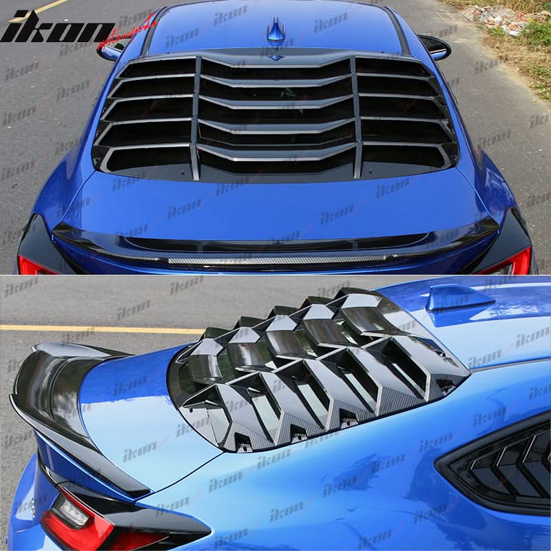 2022-2025 Subaru BRZ Toyota GR86 Rear Window Louver