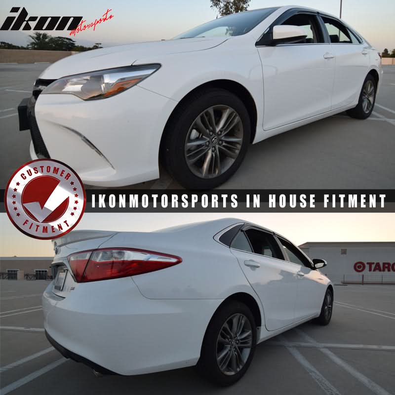 2012-2014 Toyota Camry Mugen Style Smoke Window Visor Guard Acrylic