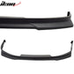 1994-1995 Honda Accord HC1 Style Black Carbon Texture Front Bumper Lip