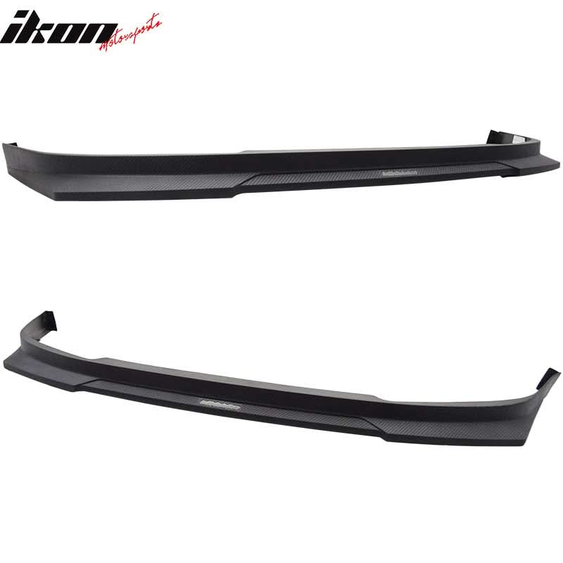 2004-2005 Honda Civic HC1 Carbon Matte Black Front Bumper Lip PP