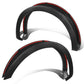 2009-2014 Ford F-150 Smooth Wheel Flares - Black