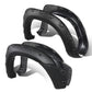 2012-2015 Toyota Tacoma Textured Wheel Flares - Matte Black