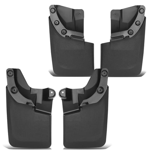 2016-2018 Toyota Tacoma Mud Guard Flaps 4PC Set - Matte Black