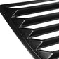 97-17 Chevrolet Express GMC Savana Rear Window Louver 2PC Black