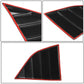 2008-2019 Dodge Challenger Side Window Louvers - 2 Piece
