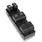 07-12 Nissan Altima Power Window Switch - Driver Side Black