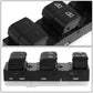 07-12 Nissan Altima Power Window Switch - Driver Side Black