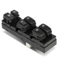 05-09 Hyundai Tucson Power Window Switch - Driver Side Black