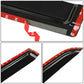 01-07 Toyota Sequoia Carbon Fiber Pattern Window Visors 4PCS Black