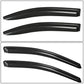 2005-2010 Pontiac G6 Carbon Fiber Style Window Visors 4PC Set