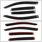 2007-2012 Dodge Caliber Smoke Window Visors 4PCS