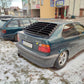 BMW E36 Compact Series 3 Black Back Windshield Louvers (1992 - 1999)