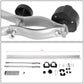 Bicycle Roof Mount Rack - Upright w/ Lock - Gray