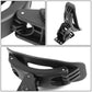 Universal Kayak Roof Carrier 4-Piece Set Black