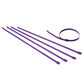 Zip Tie Kit for Heat Wrap - Stainless Steel - 12" - 5mm - 5pc - Purple