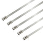 Zip Tie Kit for Heat Wrap - Stainless Steel - 12" - 5 Piece