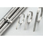 Zip Tie Kit for Heat Wrap - Stainless Steel - 12" - 5 Piece