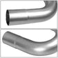 Universal 2.25" Polished Exhaust Piping Kit