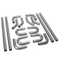 Universal 2.5" Polished Exhaust Piping Kit