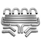 Universal 3" Polished Exhaust Piping Kit