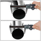 Universal 3.5" Exhaust Piping Kit - Mild Steel - 8 Piece Set