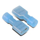 Female Spade Quick Disconnect Connectors - 100 Pack - Crimp Style