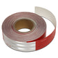 150ft DOT-C2 Conspicuity Tape Roll 6" Red White Sections